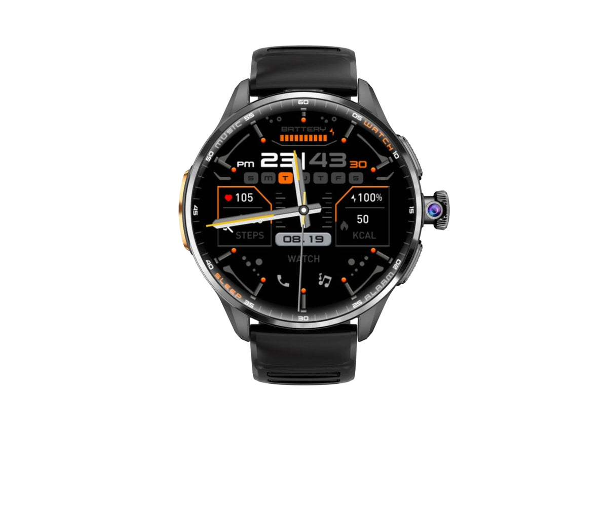 Rogbid R3 H100 Ultra 5G Android Smartwatch – 8GB RAM, 128GB Storage, 8MP Camera, GPS Navigation & HD Calling