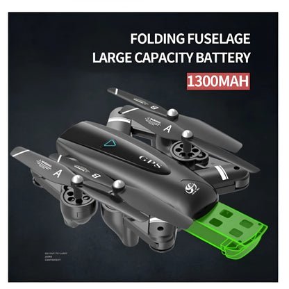 Pioneer Drone | GD-118 Professional Foldable Drone Wifi Fpv Mavic 4k HD Camera With Remote Control