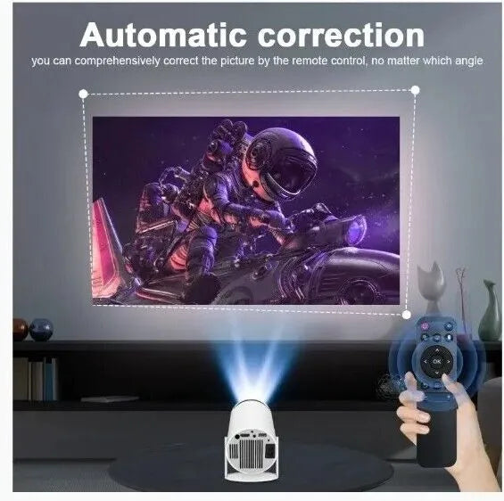 Projector LED with 4K HD Resolution and 90 Hz Refresh Rate