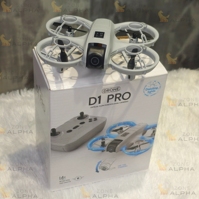 D1 Pro Smart Drone with 1800mAh Battery, 360° Stunts & Remote
