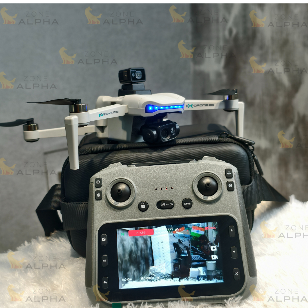 L3 Max GPS 3-Axis Gimbal with 1080p HD Camera | Dual Battery | Long Flight Time | HD Remote & One Key Return