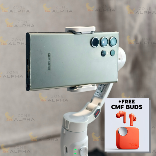 M1 Merak One 3-Axis Gimbal | Pro Smartphone Stabilizer for Vlogging + FREE ANC BUDS