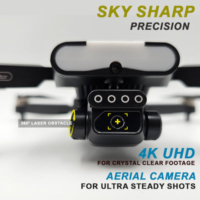 F199 FLY DRONE👉🏻  BRUSHLESS MOTOR💃 FREE EXTRA BATTERY