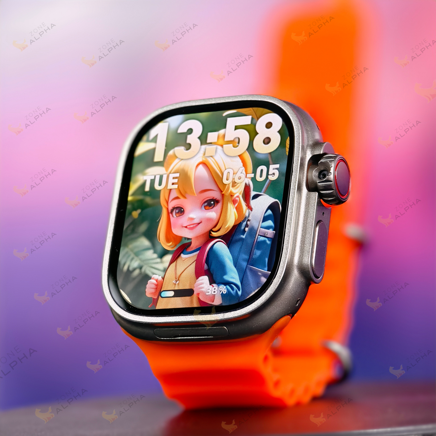 HW Ultra 3 Call AI-Powered Smartwatch – 8GB RAM, 128GB Storage, 12MP Pop-Up Camera, AMOLED Display, Built-in ChatGPT Apps, 3 + 1 Belts Included