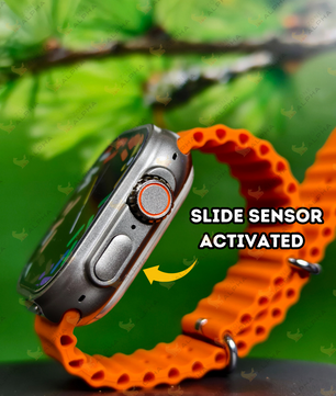 CD21/S21 Android Smart Watch – Super AMOLED Display, 8GB RAM, 128GB Storage, Side Fingerprint Sensor, 180° Rotating 12MP Camera