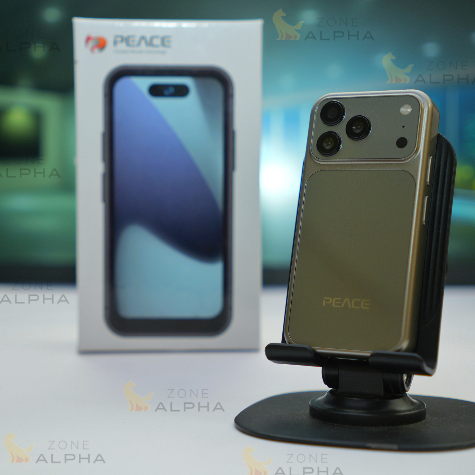 Peace 6 Pro Mini Smartphone | Smart Look, Powerful Performance | iPhonee 17 Pro Mini Design | Compact 3.8” Display