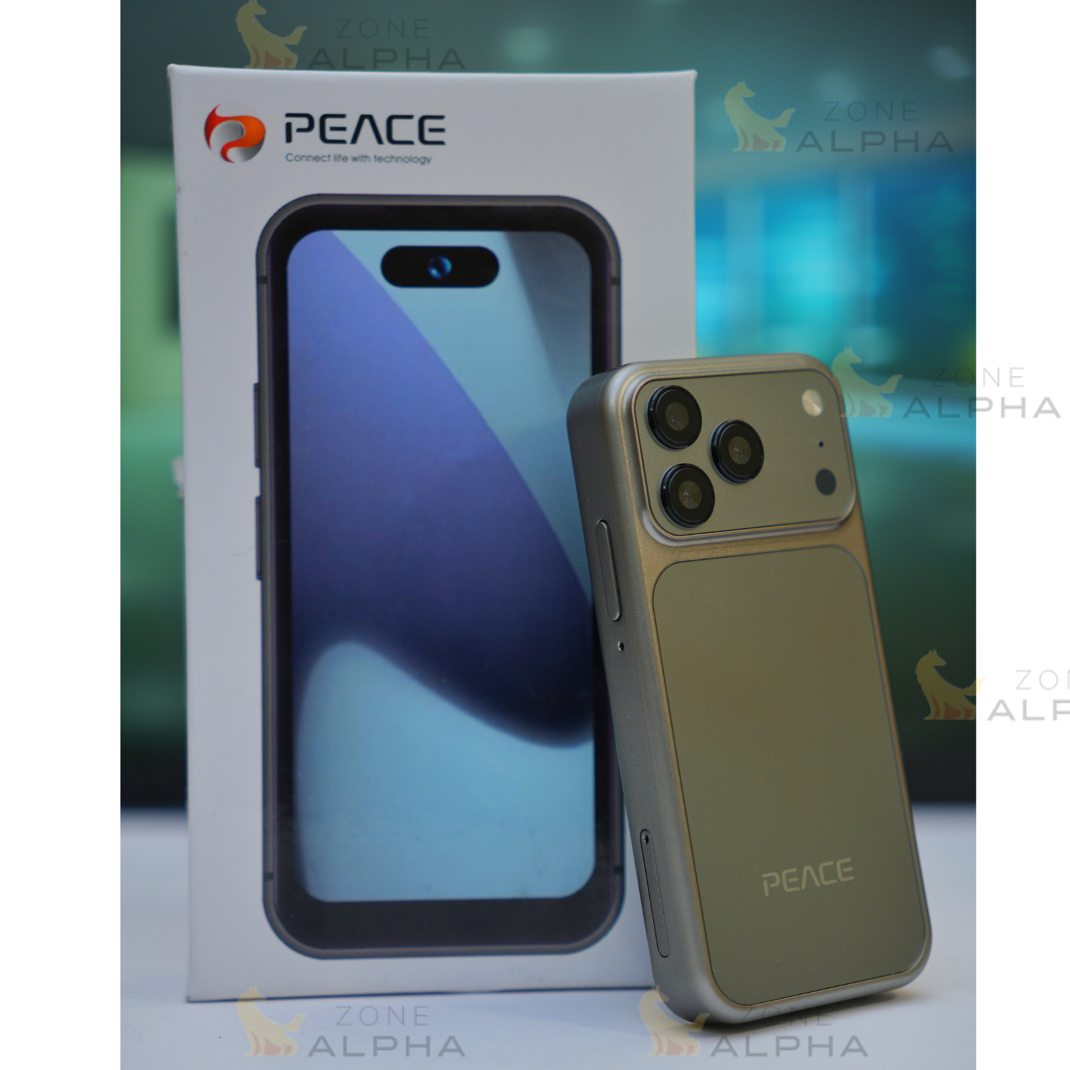 Peace 6 Pro Mini Smartphone | Smart Look, Powerful Performance | iPhonee 17 Pro Mini Design | Compact 3.8” Display
