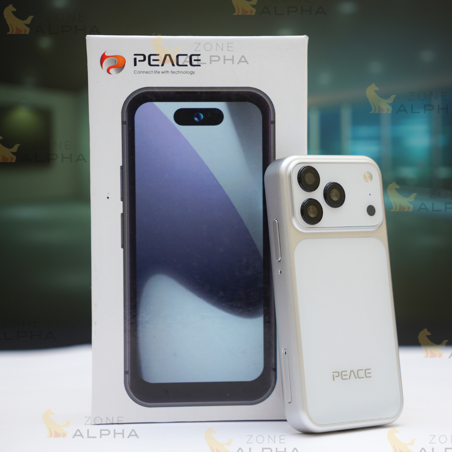 Peace 6 Pro Mini Smartphone | Smart Look, Powerful Performance | iPhonee 17 Pro Mini Design | Compact 3.8” Display