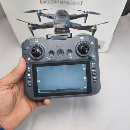 JS39P 4K Drone with 9-Inch Display Remote