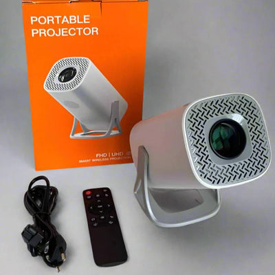 S40 HD Smart Portable Projector | 3500 Lumens | 180° Projection