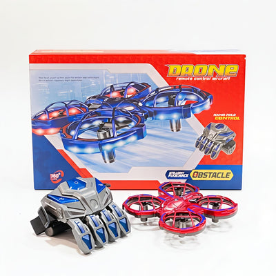 Spider Hand Control RC Drone for Kids | LED Flying Toy | Gesture Control | Indoor & Outdoor Use