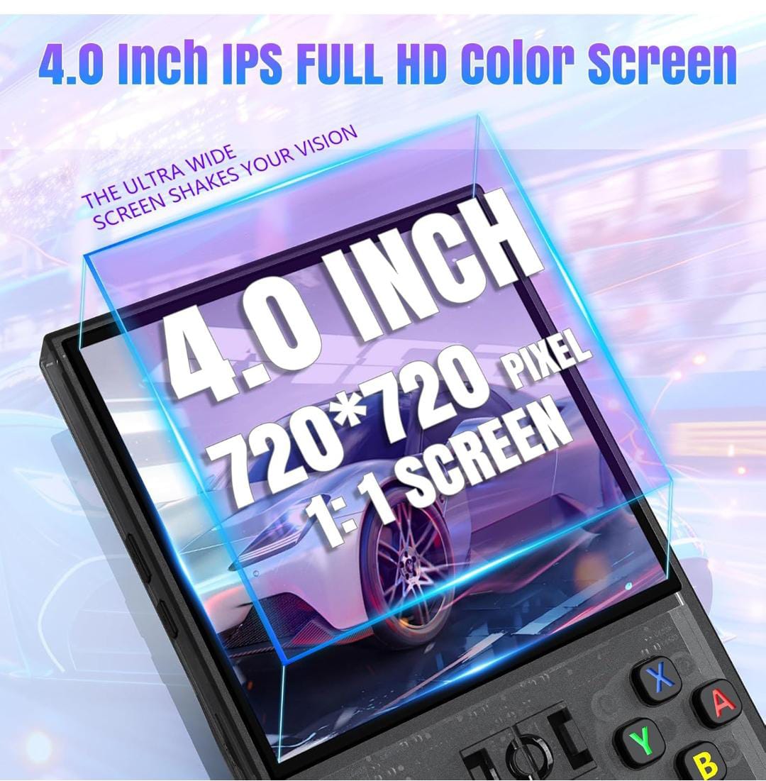 R36 Max Handheld Game Console | 20,000+ Games | Super AMOLED Display