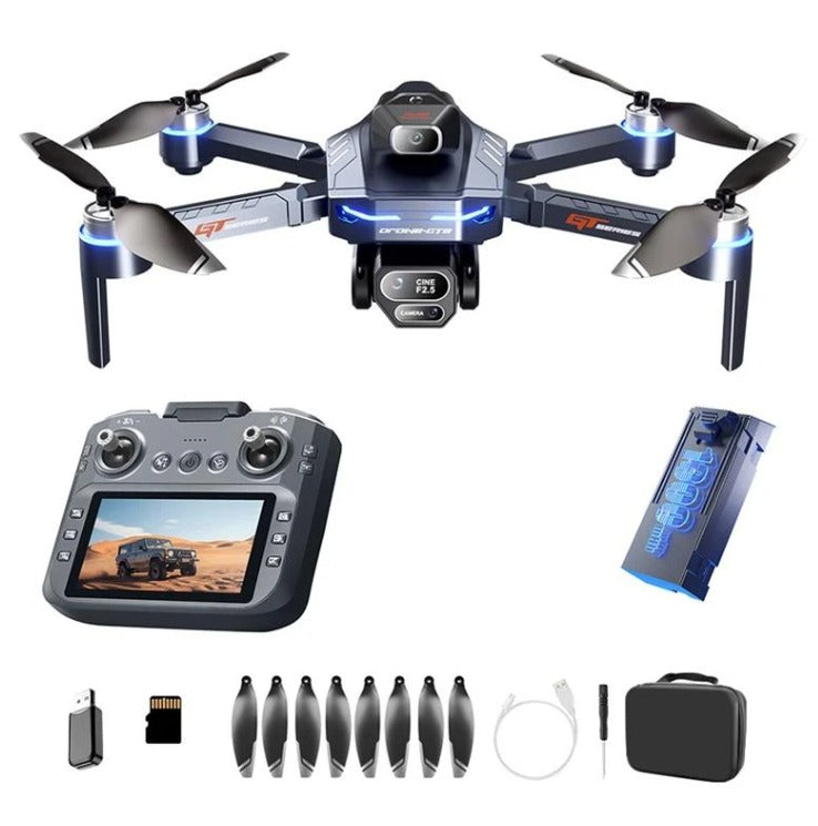 GT8 4K Ultra HD WiFi FPV Drone – Precision Brushless Motors & Extended Flight Battery