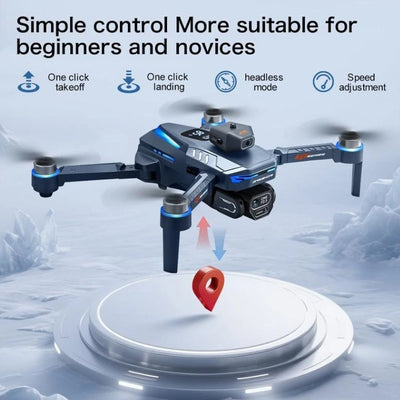 GT8 4K Ultra HD WiFi FPV Drone – Precision Brushless Motors & Extended Flight Battery