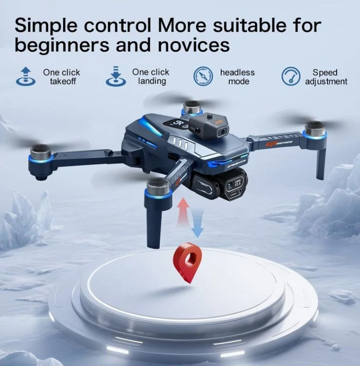 GT8 4K Ultra HD WiFi FPV Drone – Precision Brushless Motors & Extended Flight Battery