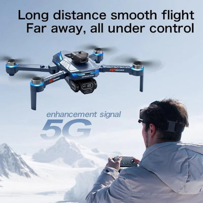 GT8 4K Ultra HD WiFi FPV Drone – Precision Brushless Motors & Extended Flight Battery