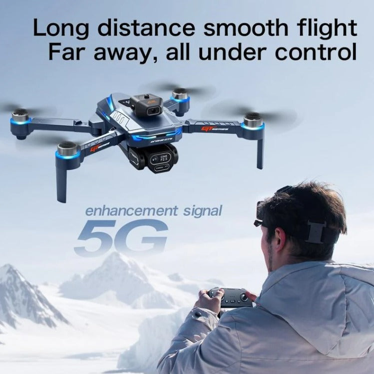 GT8 4K Ultra HD WiFi FPV Drone – Precision Brushless Motors & Extended Flight Battery