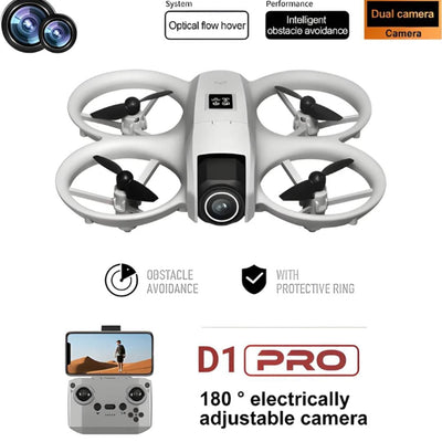 D1 Pro Smart Drone with 1800mAh Battery, 360° Stunts & Remote