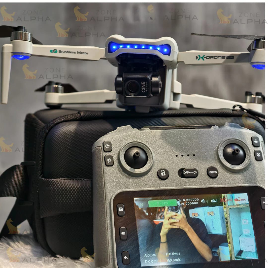 L3 Max GPS 3-Axis Gimbal with 1080p HD Camera | Dual Battery | Long Flight Time | HD Remote & One Key Return