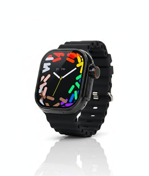 CD21/S12 Android Smart Watch – Super AMOLED Display, 8GB RAM, 128GB Storage, Side Fingerprint Sensor, 180° Rotating 12MP Camera