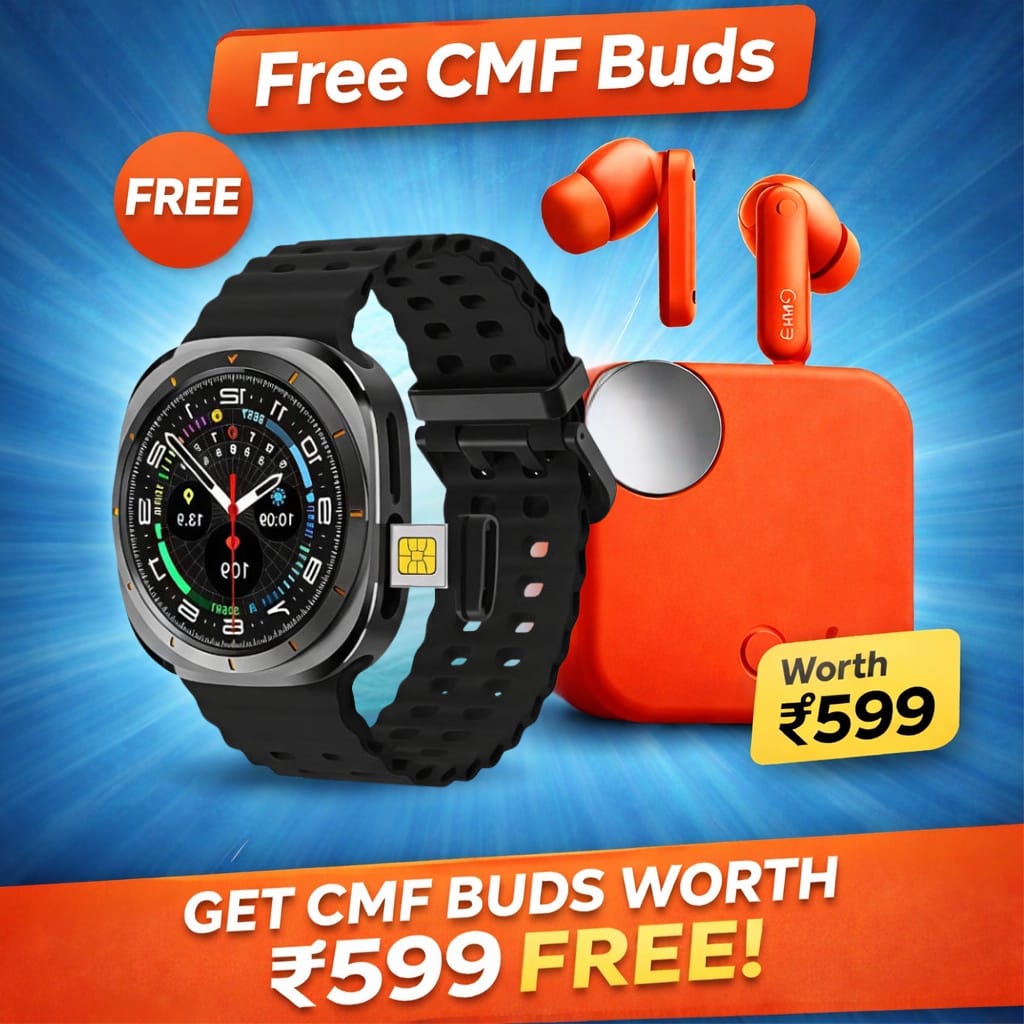 HW S12 Ultra 5G Android Smartwatch 8GB RAM, 128GB Storage, 12MP