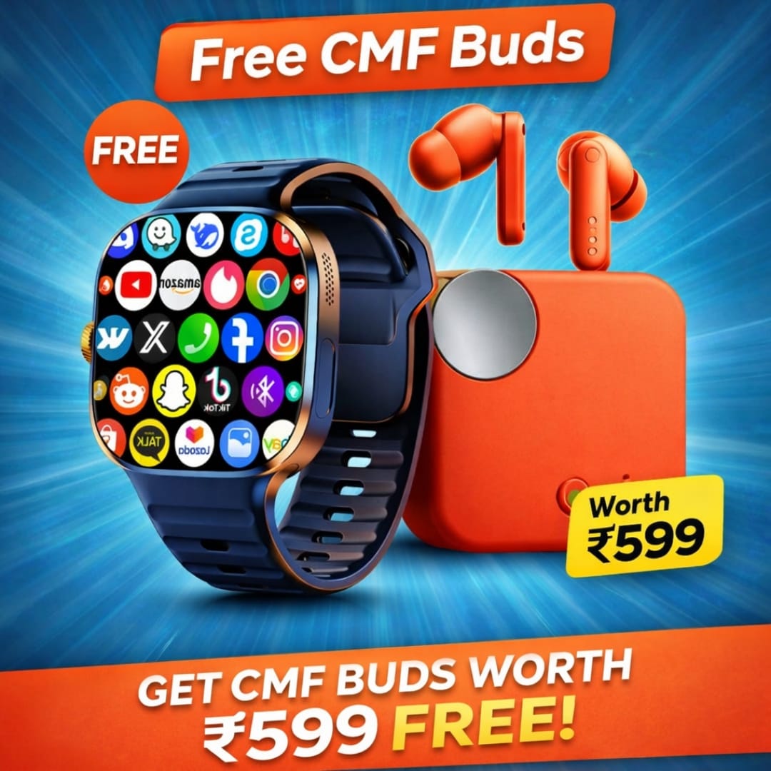 M99 ULTRA 8 GB Ram + 128 GB 5G Android Smartwatch