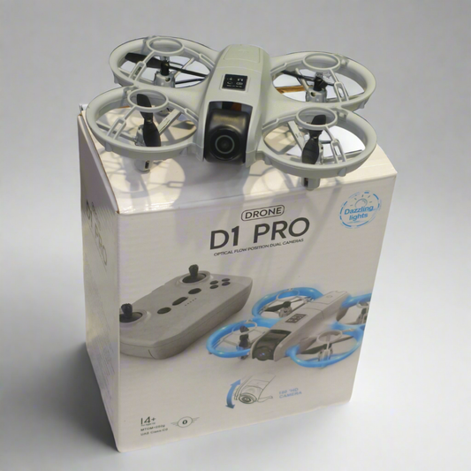 D1 Pro Smart Drone with 1800mAh Battery, 360° Stunts & Remote