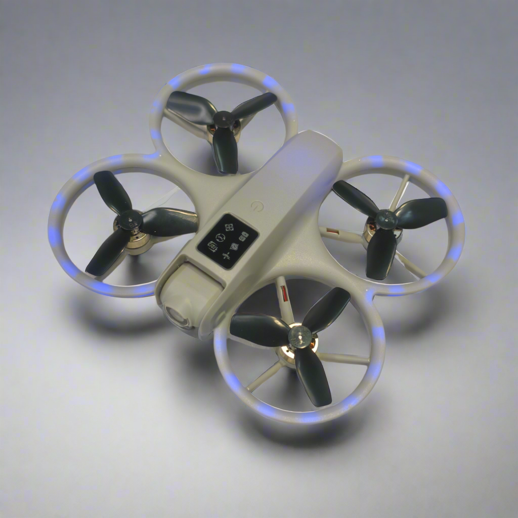 DJW P6 Max Drone – Smart RC Quadcopter with 1080P Camera, LED Lights & Optical Flow