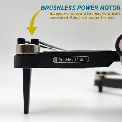 F199 FLY DRONE👉🏻  BRUSHLESS MOTOR💃 FREE EXTRA BATTERY