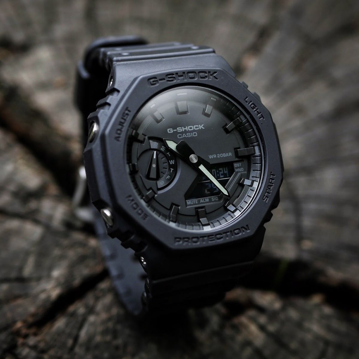 Premium Octa Metal Sport Watch – Black Edition | The Power of Precision