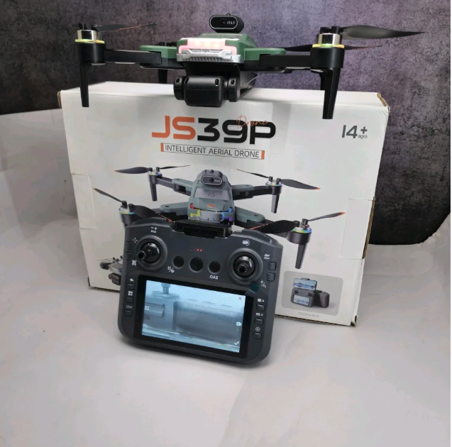 JS39P 4K Drone with 9-Inch Display Remote