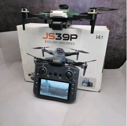 JS39P 4K Drone with 9-Inch Display Remote