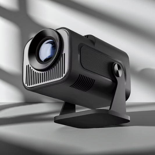 HY320mini Smart Portable Projector –1080P Native, 4K Support, Android 11, Wi-Fi, 3D Ready, 200 ANSI Lumens