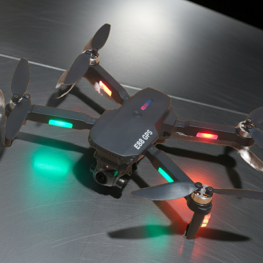 E88 Pro GPS Quadcopter Drone | 4K Camera | WiFi FPV, Headless Mode, One-Key Takeoff & Landing