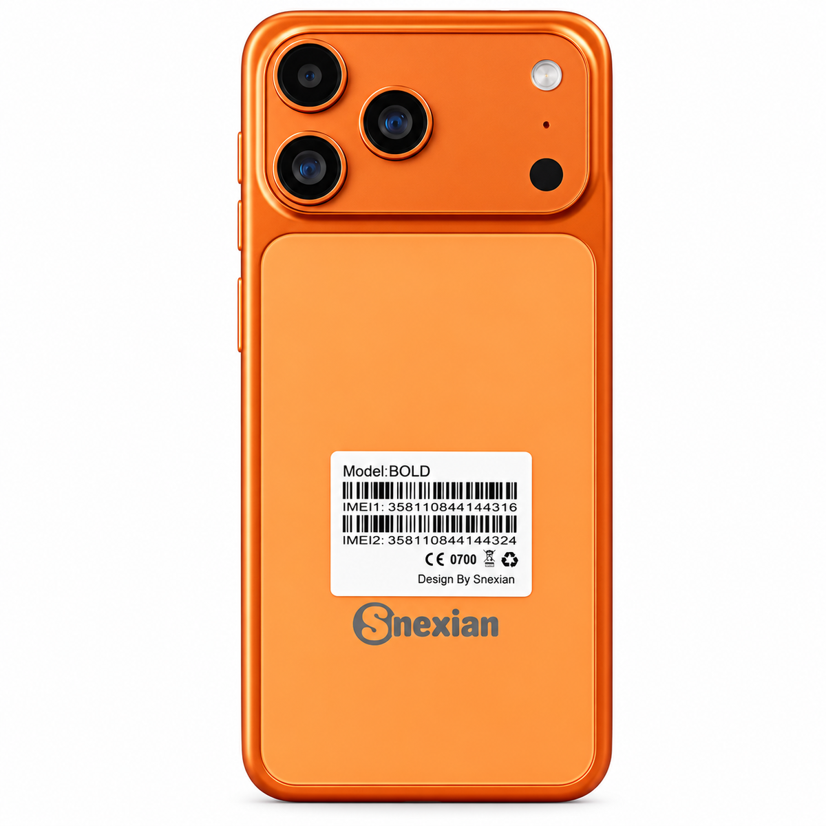 Snexian Bold T670 Mobile | Premium Design | GPS, WiFi, Bluetooth