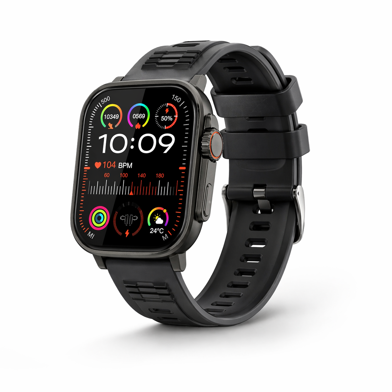 Kalobee GT8 Smartwatch with Built In Buds