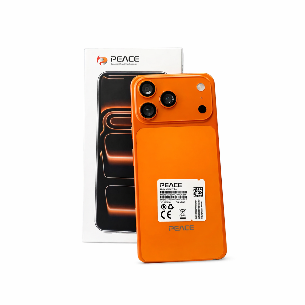PEACE NOVA 17 Pro Max 5G Smart Phone 6.56 inch 120Hz, 20MP Camera with ...