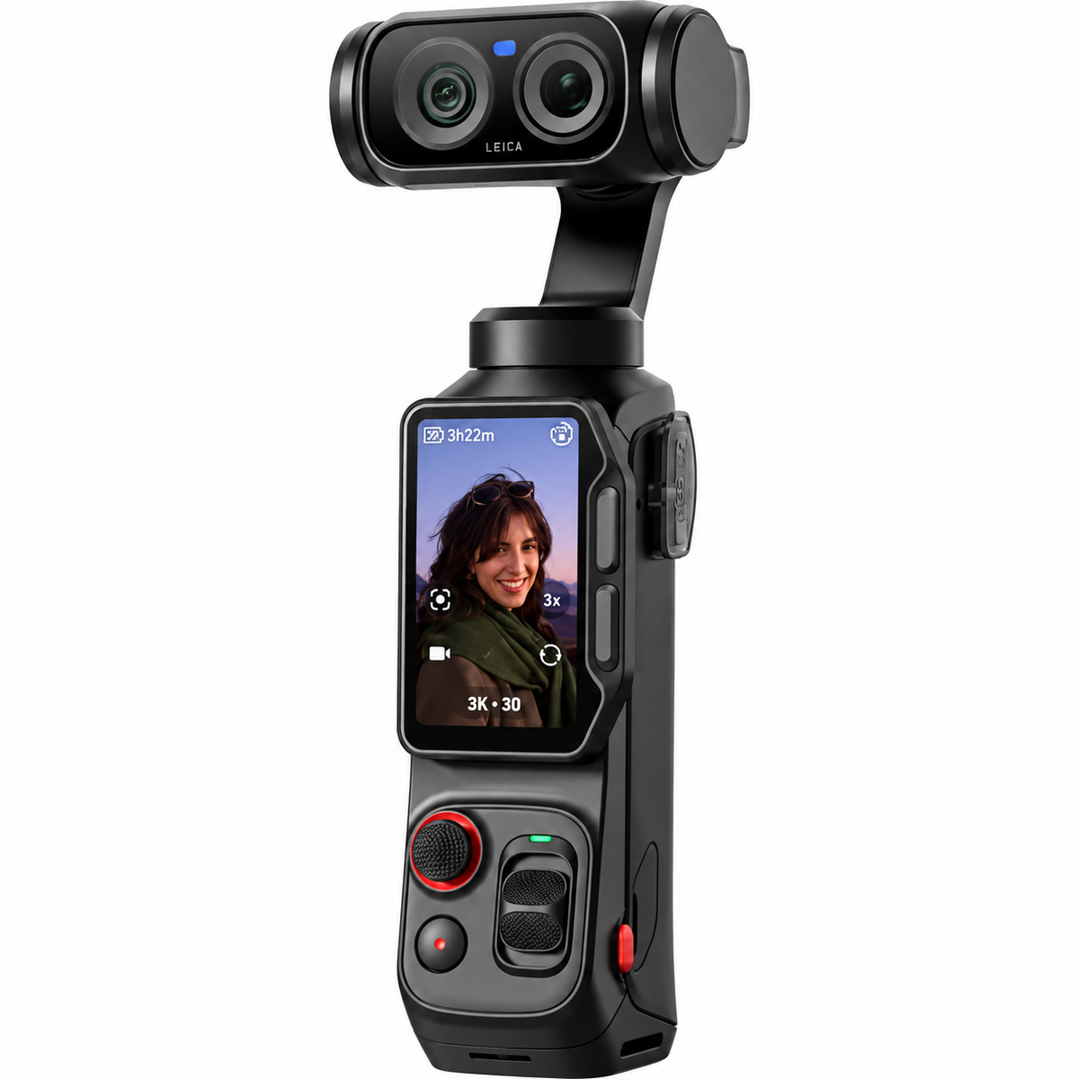Insta360 Luna Ultra Dual-Camera 8K Gimbal Camera | 1″ Sensor, 4K 120fps, 3-Axis Stabilization