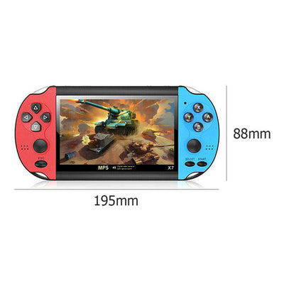 X7 MP5 Portable Handheld Game Console