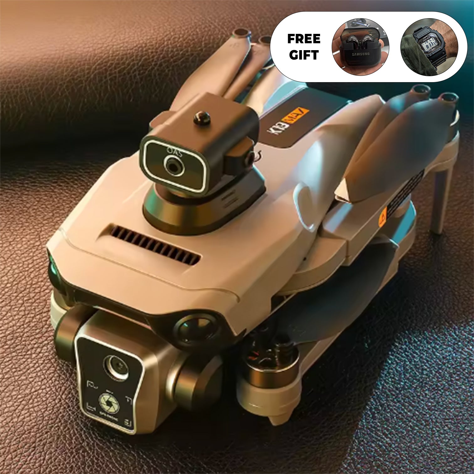 K19 Max 4K Drone – GPS, 360° Obstacle Avoidance