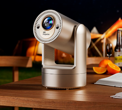 Kalobee HY7 Smart HD Portable Laser Projector | 5200mAh Battery | Up to 4 Hours Playback | Mini Wireless Home Theater