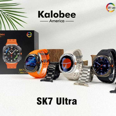 Kalobee SK7 Ultra 1:1 SmartWatch - Super AMOLED Display, Bluetooth Calling, Fitness Tracking (Samsung Watch Ultra 7 1:1)