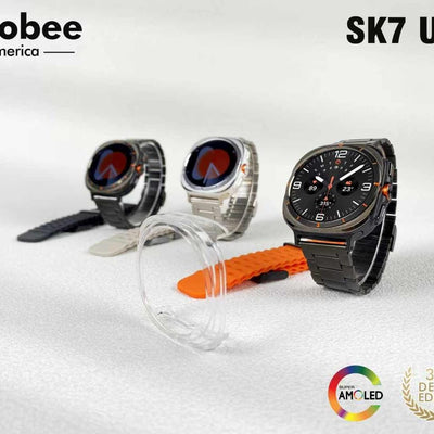Kalobee SK7 Ultra 1:1 SmartWatch - Super AMOLED Display, Bluetooth Calling, Fitness Tracking (Samsung Watch Ultra 7 1:1)