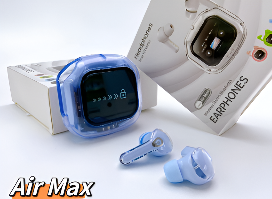 Transparent Air Max | Screen Touch | TWS Speaker