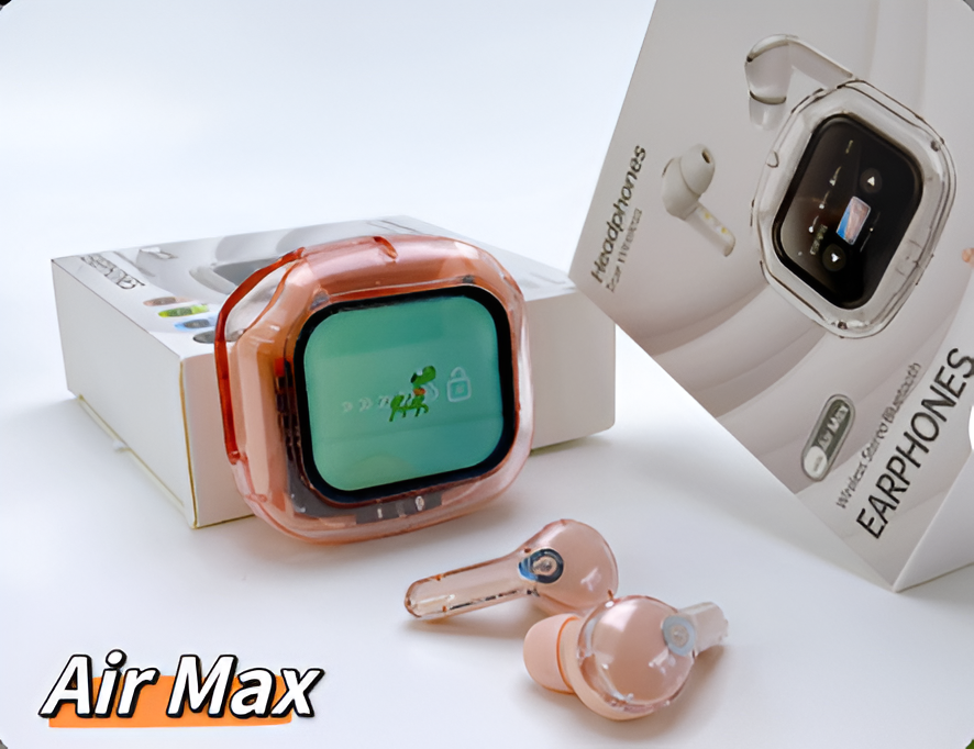 Transparent Air Max | Screen Touch | TWS Speaker