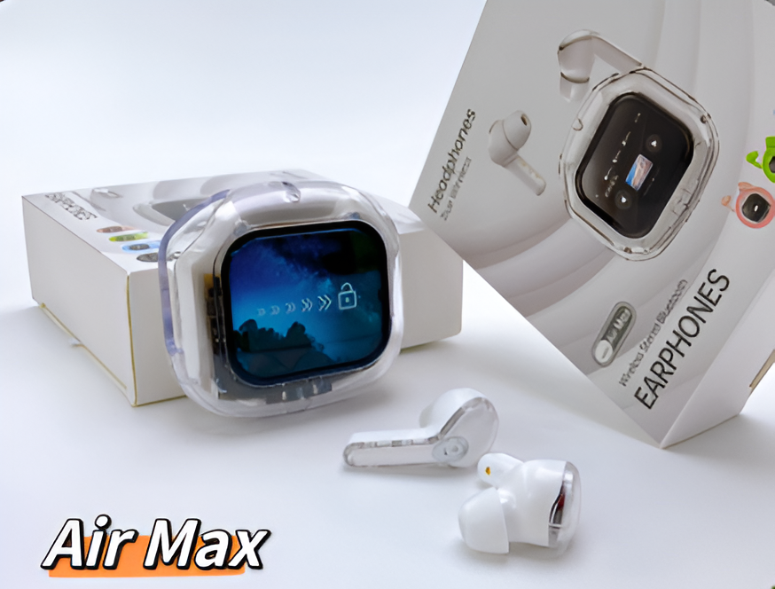 Transparent Air Max | Screen Touch | TWS Speaker