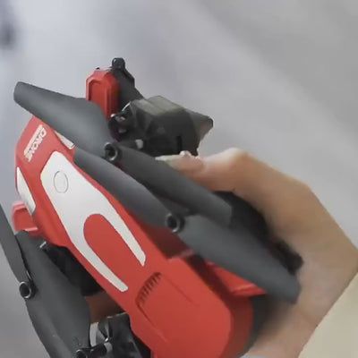 J2 Dual Foldable RC Drone with 2 Batteries | 4K Camera | Altitude Hold, Headless Mode, 360° Flips | Long Flight Time