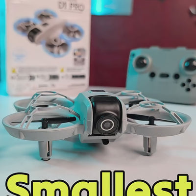 D1 Pro Smart Drone with 1800mAh Battery, 360° Stunts & Remote