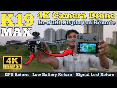 K19 Max 4K Drone – GPS, 360° Obstacle Avoidance