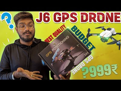 J6 GPS DRONE | MINI DISPLAY IN REMOTE & DUAL BATTERY